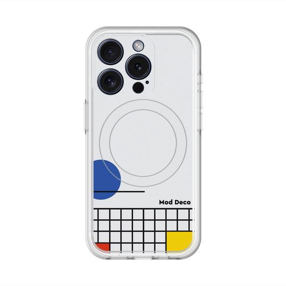 スリムプロテクションプレミアムケース with MagSafe［ Mod Deco - オリジナル - レトロ ］