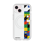 スリムプロテクションプレミアムケース with MagSafe［ Mod Deco - オリジナル - 幾何学模様/B ］