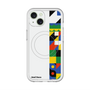 スリムプロテクションプレミアムケース with MagSafe［ Mod Deco - オリジナル - 幾何学模様/B ］