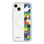 スリムプロテクションプレミアムケース with MagSafe［ Mod Deco - オリジナル - 幾何学模様/B ］