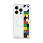 スリムプロテクションプレミアムケース with MagSafe［ Mod Deco - オリジナル - 幾何学模様/B ］