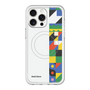 スリムプロテクションプレミアムケース with MagSafe［ Mod Deco - オリジナル - 幾何学模様/B ］