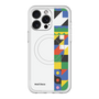 スリムプロテクションプレミアムケース with MagSafe［ Mod Deco - オリジナル - 幾何学模様/B ］