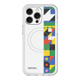 スリムプロテクションプレミアムケース with MagSafe［ Mod Deco - オリジナル - 幾何学模様/B ］