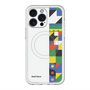 スリムプロテクションプレミアムケース with MagSafe［ Mod Deco - オリジナル - 幾何学模様/B ］