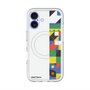 スリムプロテクションプレミアムケース with MagSafe［ Mod Deco - オリジナル - 幾何学模様/B ］