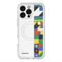 スリムプロテクションプレミアムケース with MagSafe［ Mod Deco - オリジナル - 幾何学模様/B ］