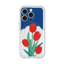 スリムプロテクションプレミアムケース with MagSafe［ Mod Deco - オリジナル - フラワー/A ］