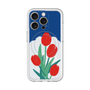 スリムプロテクションプレミアムケース with MagSafe［ Mod Deco - オリジナル - フラワー/A ］