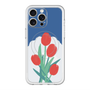 スリムプロテクションプレミアムケース with MagSafe［ Mod Deco - オリジナル - フラワー/A ］