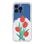 スリムプロテクションプレミアムケース with MagSafe［ Mod Deco - オリジナル - フラワー/A ］