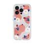 スリムプロテクションプレミアムケース with MagSafe［ Mod Deco - オリジナル - フラワー/C ］