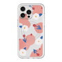 スリムプロテクションプレミアムケース with MagSafe［ Mod Deco - オリジナル - フラワー/C ］