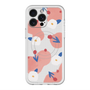 スリムプロテクションプレミアムケース with MagSafe［ Mod Deco - オリジナル - フラワー/C ］