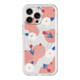 スリムプロテクションプレミアムケース with MagSafe［ Mod Deco - オリジナル - フラワー/C ］