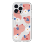 スリムプロテクションプレミアムケース with MagSafe［ Mod Deco - オリジナル - フラワー/C ］