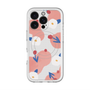 スリムプロテクションプレミアムケース with MagSafe［ Mod Deco - オリジナル - フラワー/C ］