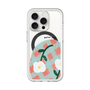 スリムプロテクションプレミアムケース with MagSafe［ Mod Deco - オリジナル - フラワー/D ］