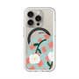 スリムプロテクションプレミアムケース with MagSafe［ Mod Deco - オリジナル - フラワー/D ］