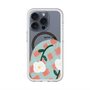 スリムプロテクションプレミアムケース with MagSafe［ Mod Deco - オリジナル - フラワー/D ］