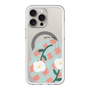 スリムプロテクションプレミアムケース with MagSafe［ Mod Deco - オリジナル - フラワー/D ］