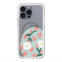 スリムプロテクションプレミアムケース with MagSafe［ Mod Deco - オリジナル - フラワー/D ］