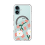 スリムプロテクションプレミアムケース with MagSafe［ Mod Deco - オリジナル - フラワー/D ］