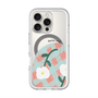 スリムプロテクションプレミアムケース with MagSafe［ Mod Deco - オリジナル - フラワー/D ］