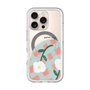 スリムプロテクションプレミアムケース with MagSafe［ Mod Deco - オリジナル - フラワー/D ］