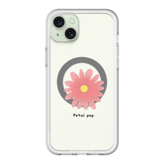 スリムプロテクションプレミアムケース with MagSafe［ Mod Deco - オリジナル - フラワー/E ］
