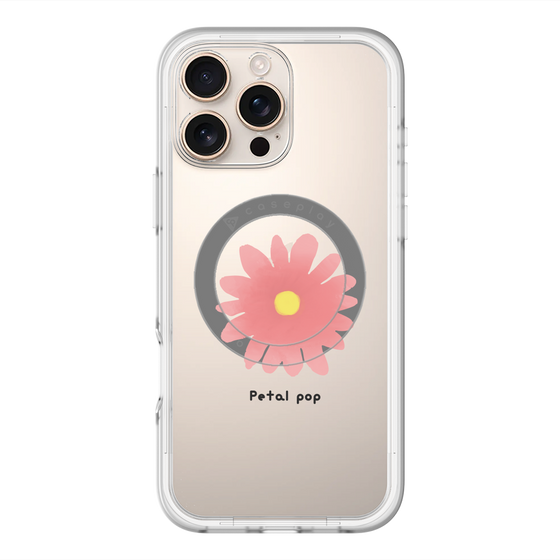 スリムプロテクションプレミアムケース with MagSafe［ Mod Deco - オリジナル - フラワー/E ］