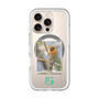 スリムプロテクションプレミアムケース with MagSafe［ Green Future Project - Guira Tanager ］