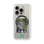 スリムプロテクションプレミアムケース with MagSafe［ Green Future Project - Aplomado Falcon ］