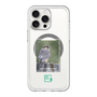 スリムプロテクションプレミアムケース with MagSafe［ Green Future Project - Aplomado Falcon ］