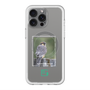 スリムプロテクションプレミアムケース with MagSafe［ Green Future Project - Aplomado Falcon ］