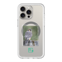 スリムプロテクションプレミアムケース with MagSafe［ Green Future Project - Aplomado Falcon ］