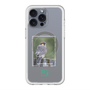 スリムプロテクションプレミアムケース with MagSafe［ Green Future Project - Aplomado Falcon ］