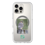 スリムプロテクションプレミアムケース with MagSafe［ Green Future Project - Aplomado Falcon ］