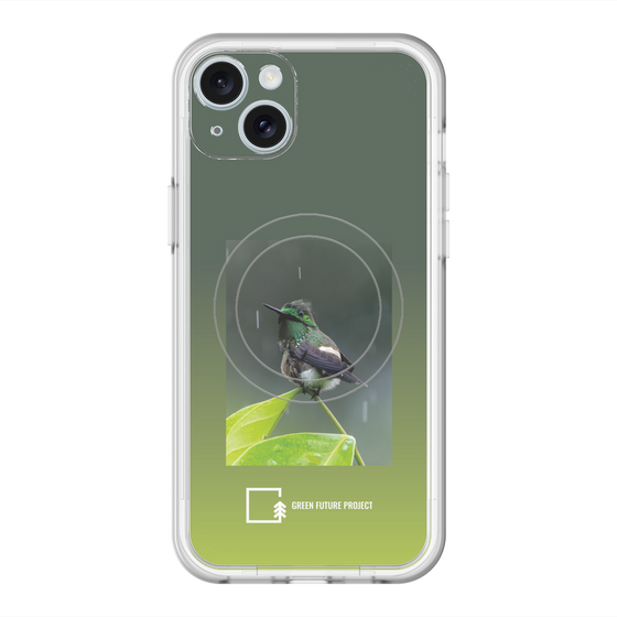 スリムプロテクションプレミアムケース with MagSafe［ Green Future Project - Butterfly Coquette ］
