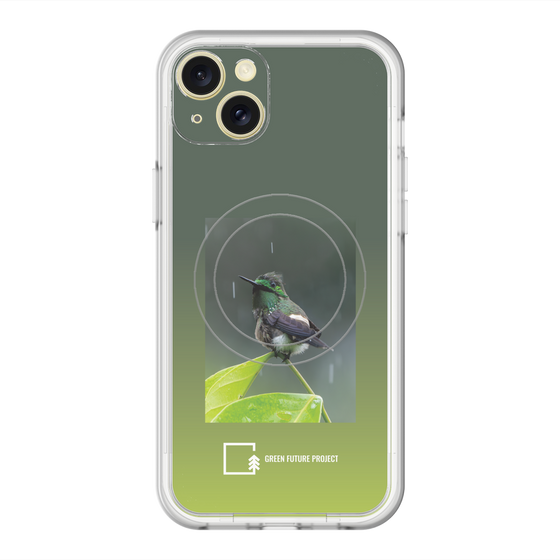 スリムプロテクションプレミアムケース with MagSafe［ Green Future Project - Butterfly Coquette ］