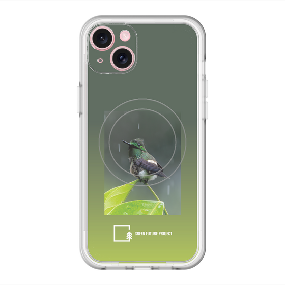 スリムプロテクションプレミアムケース with MagSafe［ Green Future Project - Butterfly Coquette ］