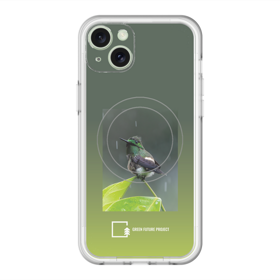 スリムプロテクションプレミアムケース with MagSafe［ Green Future Project - Butterfly Coquette ］