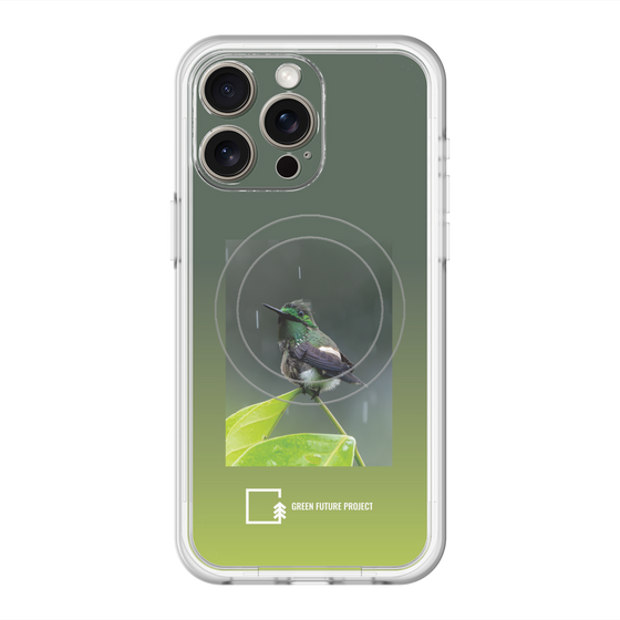 スリムプロテクションプレミアムケース with MagSafe［ Green Future Project - Butterfly Coquette ］