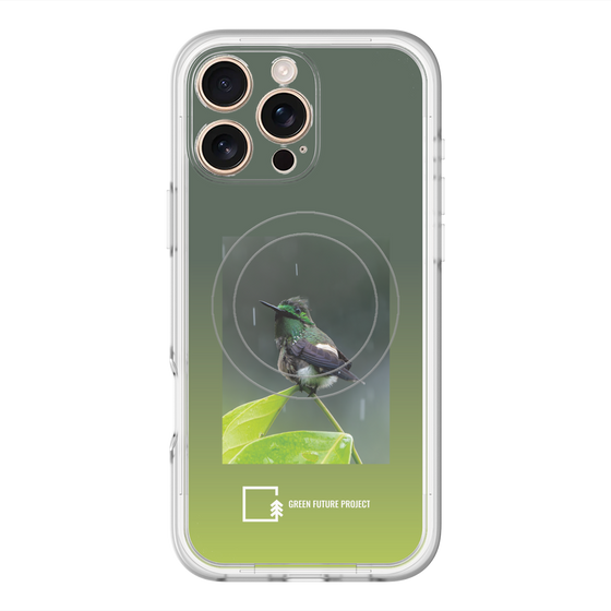 スリムプロテクションプレミアムケース with MagSafe［ Green Future Project - Butterfly Coquette ］