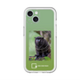 スリムプロテクションプレミアムケース with MagSafe［ Green Future Project - Black-mantled Tamarin ］