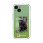 スリムプロテクションプレミアムケース with MagSafe［ Green Future Project - Black-mantled Tamarin ］