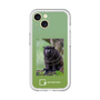 スリムプロテクションプレミアムケース with MagSafe［ Green Future Project - Black-mantled Tamarin ］