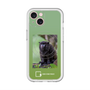 スリムプロテクションプレミアムケース with MagSafe［ Green Future Project - Black-mantled Tamarin ］