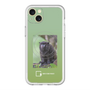 スリムプロテクションプレミアムケース with MagSafe［ Green Future Project - Black-mantled Tamarin ］