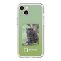 スリムプロテクションプレミアムケース with MagSafe［ Green Future Project - Black-mantled Tamarin ］